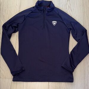 Rossignol Dark Blue Half-Zip Top